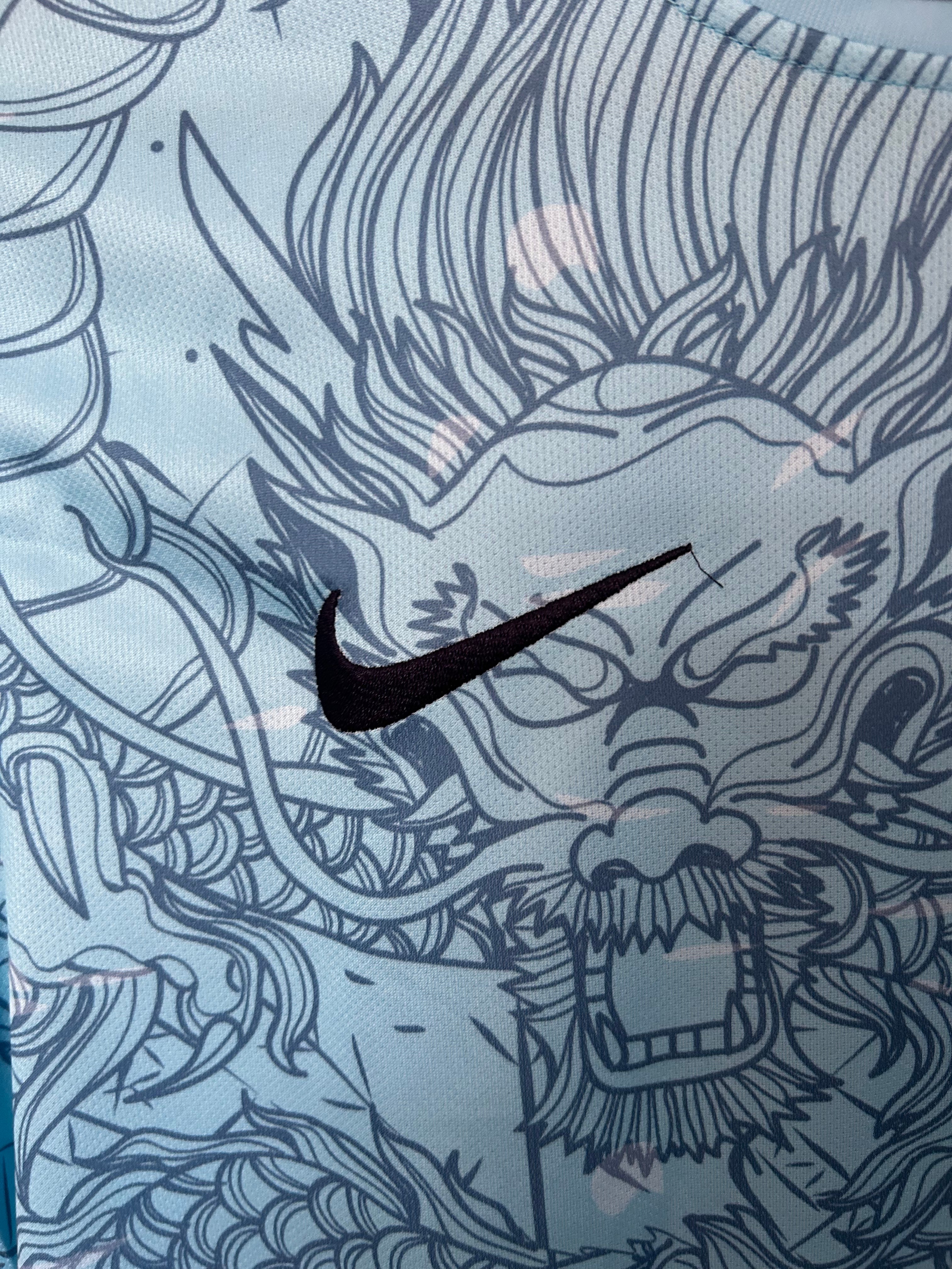 Barca "blue dragon edition" jersey