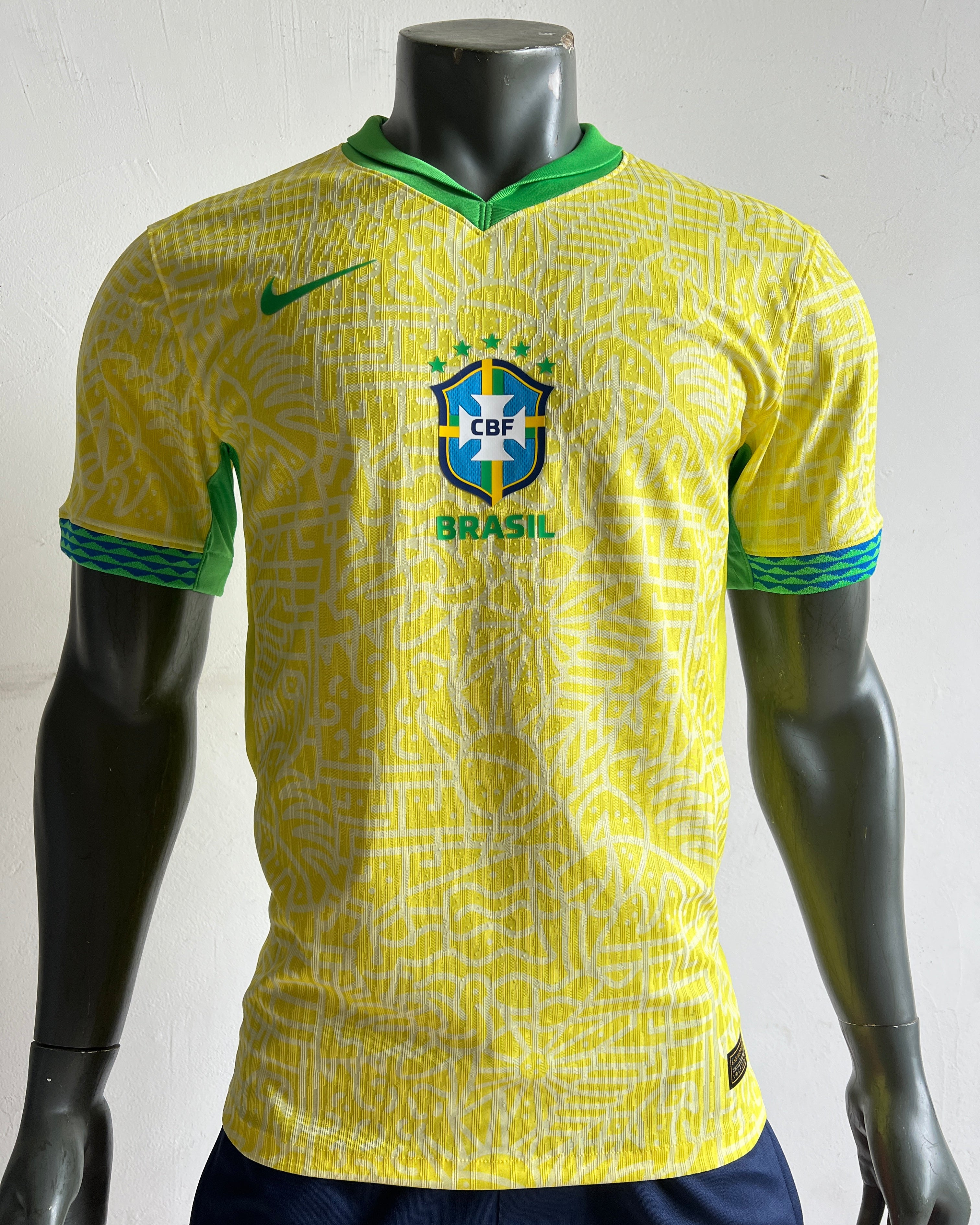 Maillot Brésil Domicile Version Player 2024