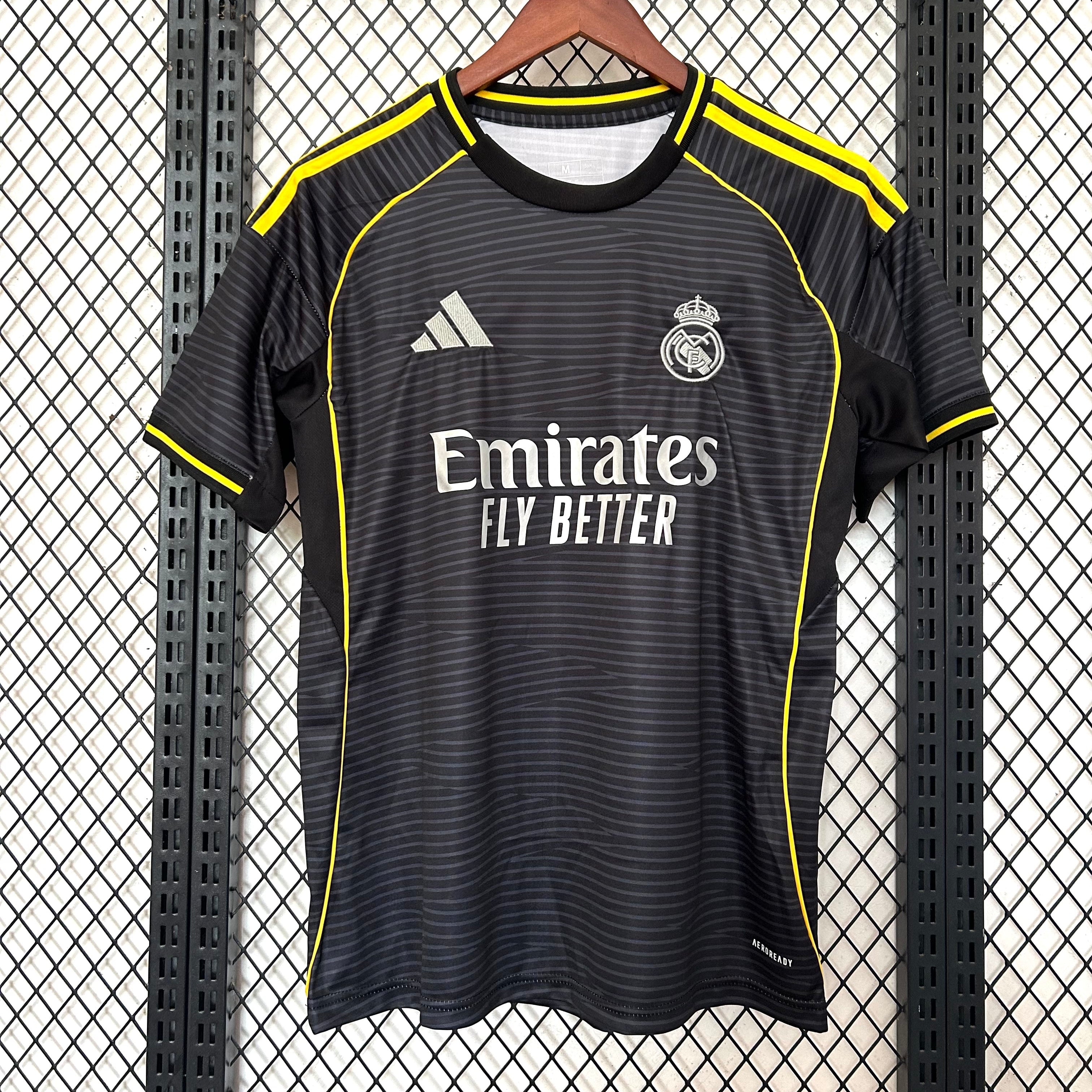 Maillot Real Madrid Noir 25/26