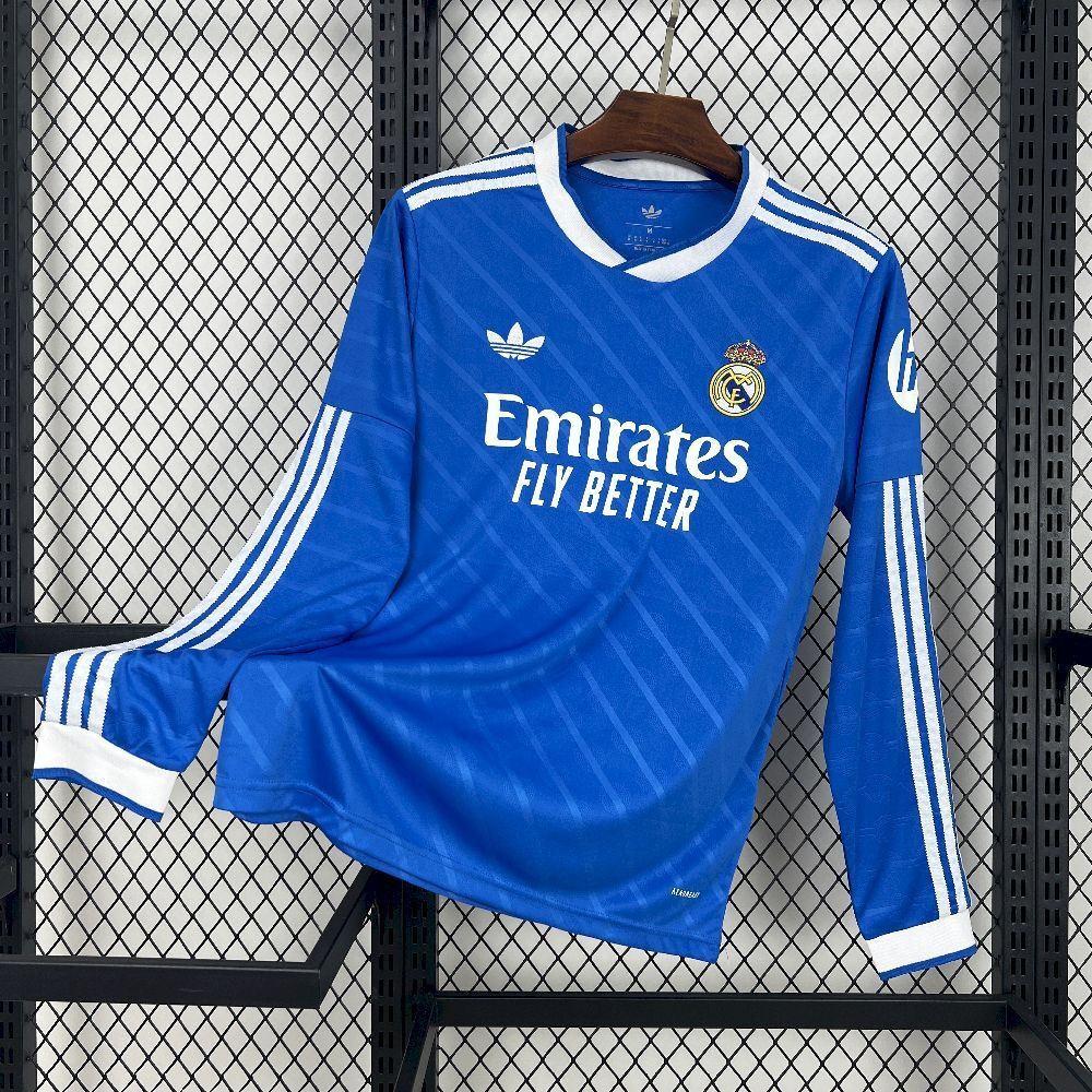 Maillot Réal Madrid Third Manche Longue 2025-2026